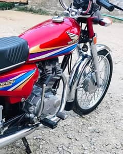 Honda CG 125 model 2009 for urgent sale