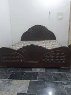 bed with foam good condition