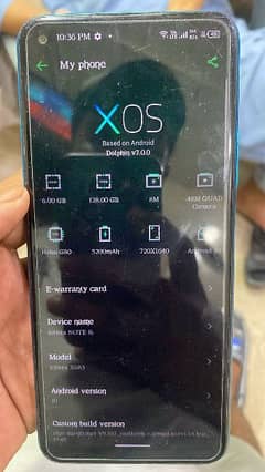 Infinix note 8i sell/exchange