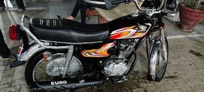 Honda CG 125 black clr