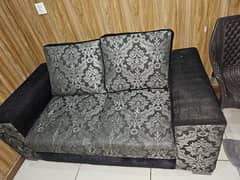 complete sofa set neat and clean