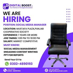 Social Media Manager