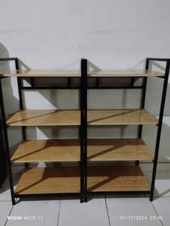 Multi Purpose Wooden Shelves Rack Kitchen Rack