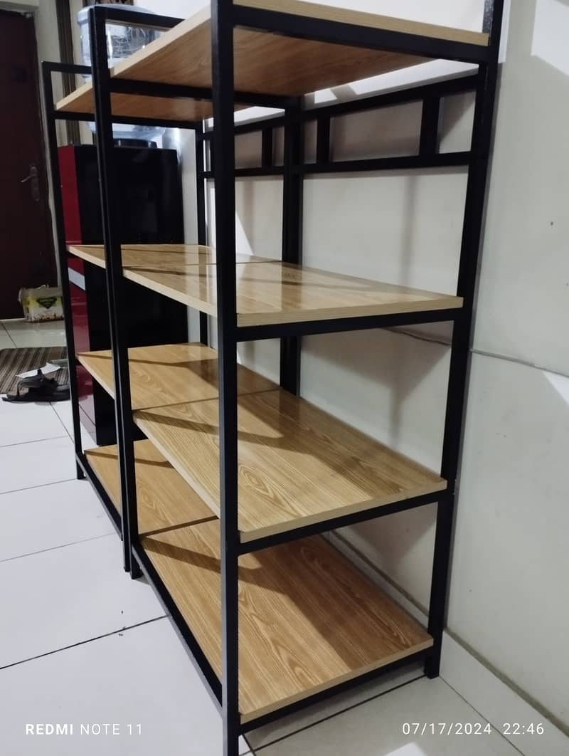 Multi Purpose Wooden Shelves Rack Kitchen Rack 1