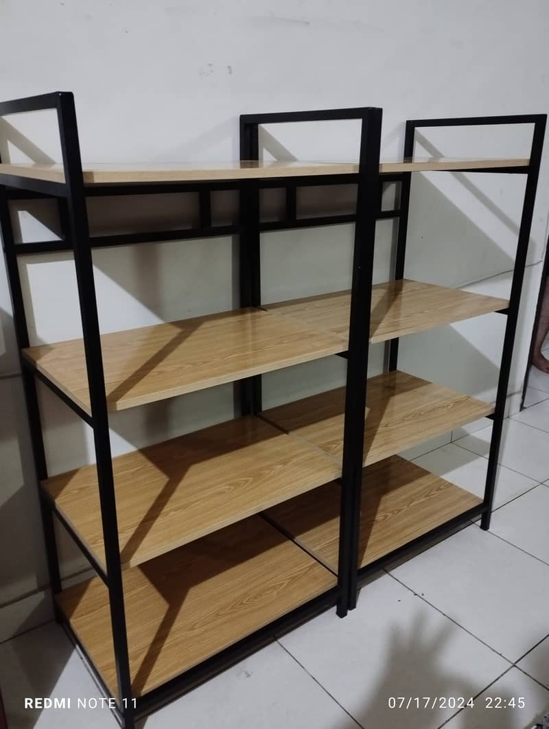 Multi Purpose Wooden Shelves Rack Kitchen Rack 4