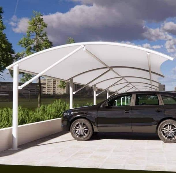 Porch Sheds | Best Tensile Car Parking Strucures | School Shades 9