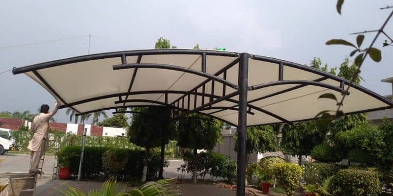 Porch Sheds | Best Tensile Car Parking Strucures | School Shades 16