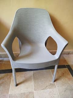 Four Plastic Chairs