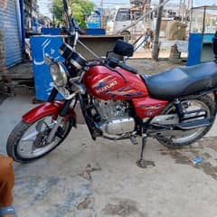 I am salling my Suzuki GS 150 SE 2022 end model