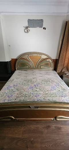 Deco paint bed set with mattress for sale