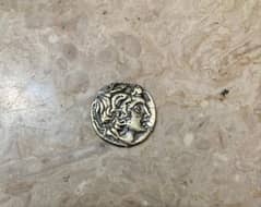 Ancient Greek Silver King Alexander The Great Coin