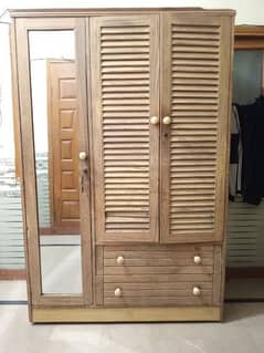 3 door cupboard good condition