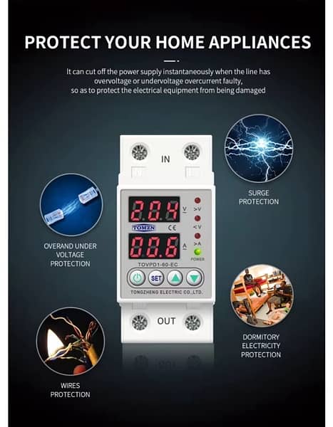 Tomzn Voltage Ampere Protector 0