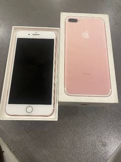 iphone 7 plus/PTA approved/32 GB/condition 10/10/no fault/no open