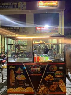 Shawarma and Burger counter