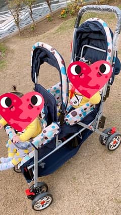 Baby stroller (Twin stroller)