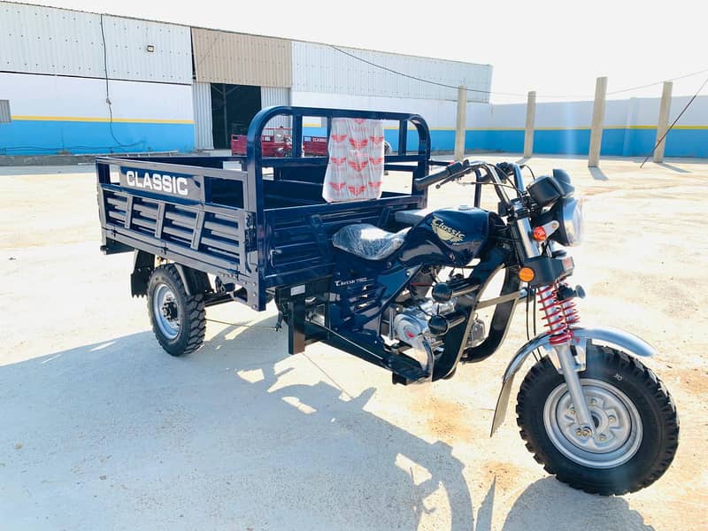 Classic 110cc cargo loader rickshaw 4