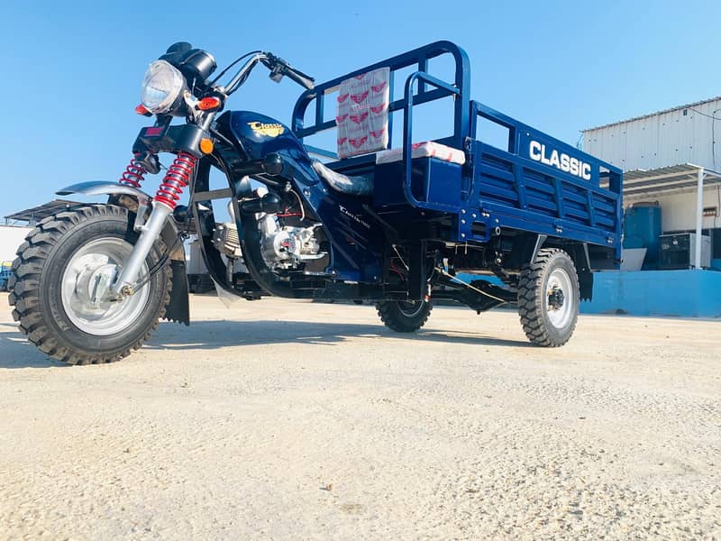 Classic 110cc cargo loader rickshaw 6