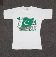 1 pcs unisex stitched polyester independent day print T-shirt