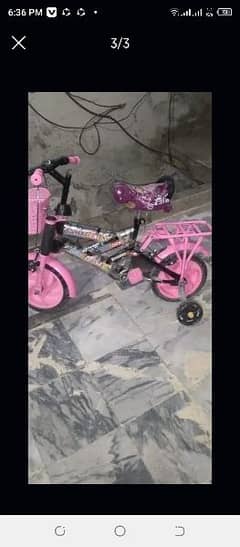 pink little princess cycle