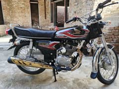 Honda 125 for sale 2021 model in full geniune condition