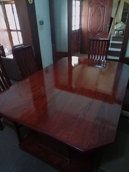 Dinning Table with 6 Chairs 1