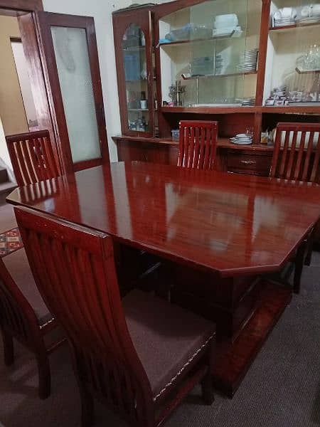 Dinning Table with 6 Chairs 2