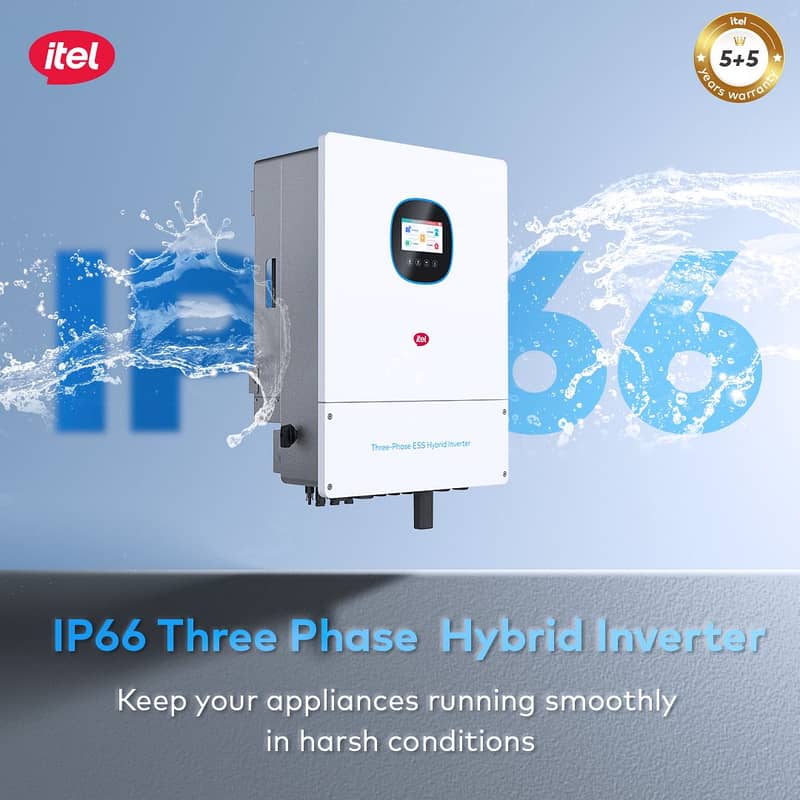 ITEL Inverter 8kW 48V Three Phase Hybrid 3 Output Net Metering Solar 2