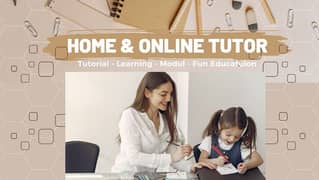 Online & Home Tuition Available