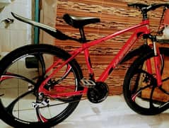 bicycle aluminium frame brand new only 5 month usd call no 03149505437