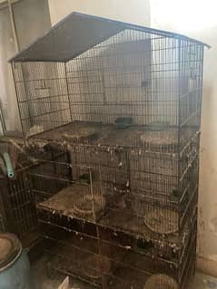 USED CAGE  FOR BIRDS