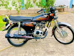 Honda CG125 2021 model All punjab number