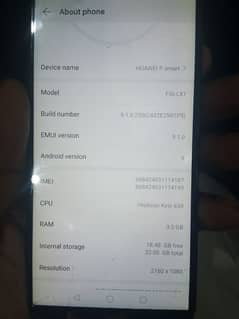 huawei p smart 3/32