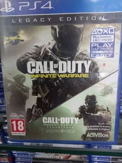 ps4  usedcall of Duty infinite warfare