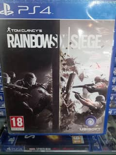 ps4 used Dvd Tom clancys Rainbow six siege