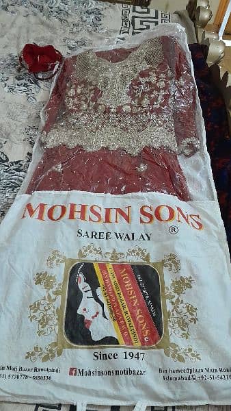 Bridal Lehnga by Mohsin Sons 7