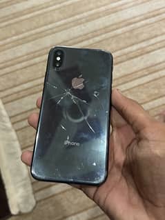 pta approved iphone xs black clour 80% health