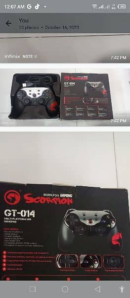 Gt014 Gaming controller 4