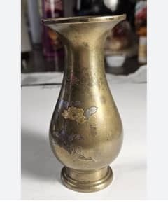 vintage brass vase decorative