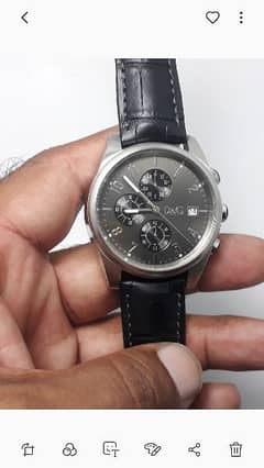 D&G chronograph  quartz  watch