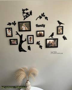 Family Tree with frame for home decor