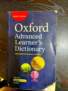 Oxford Advanced Learner's Dictionary