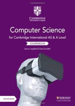 Cambridge Endorsed Computer Science Book for As & Alevel