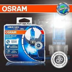 Osram hb3 high bean mega white light