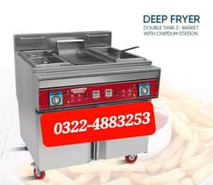 Double Basket fryar Pizza Oven Grill Hot plate Sharwama cargha machine