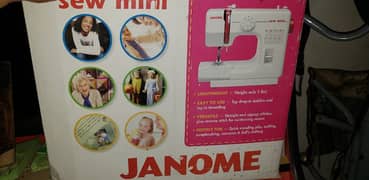 janome mini sewing machine