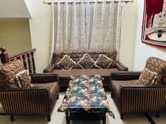 6 seater sofa set + table