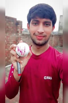 Signed Cricket Ball From Babar Azam for sale