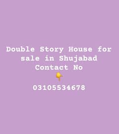 Double story house for sale