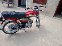 Honda CD 70 2022 model all parts original very good condition